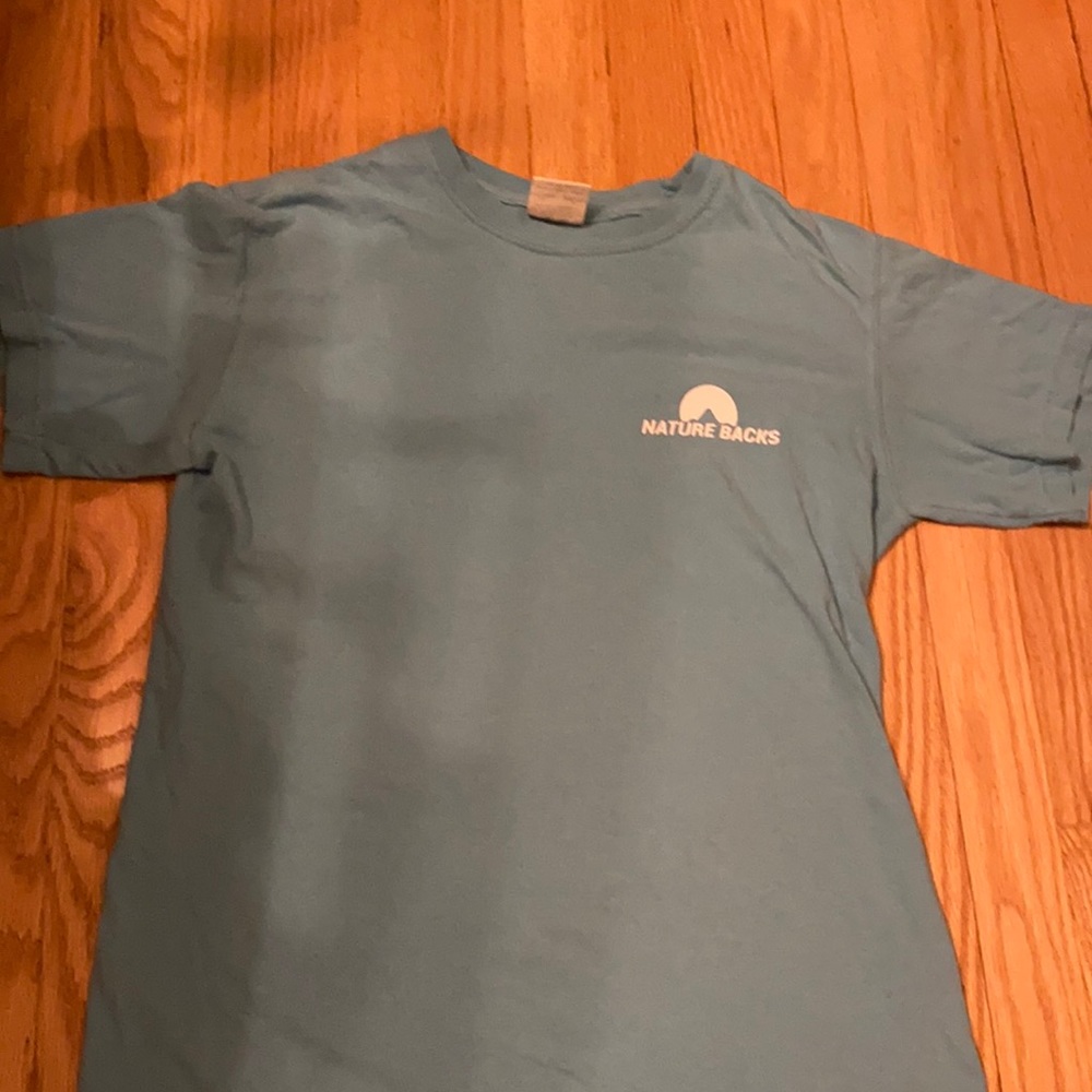 Blue Nature Backs Tshirt